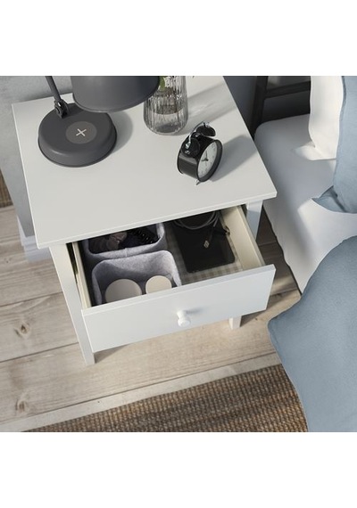 Ikea Gullaberg Komodin, Beyaz, 53x43x69 Cm