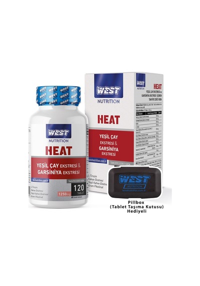 Heat Yeşil Çay - Garsiniya - Yeşil Kahve Ekstresi Krom Pikolinat