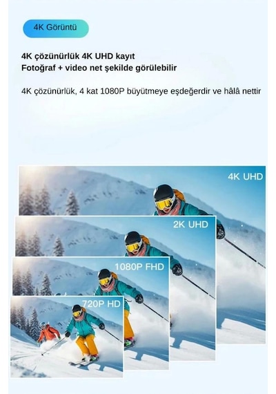 Vtn-11 Mini 4k Aksiyon Vücut Kamerası Giyilebilir Video Kaydedici 32gb Hafıza Kartı Hediyeli Siyah