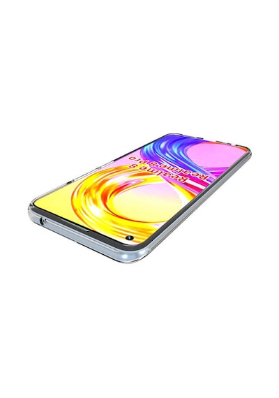 Realme 8 Pro Kılıf Uzrm Süper Silikon Kapak - Renksiz Renksiz