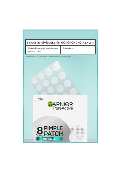 Garnıer Pimple Patch 22'li Sivilce Bandı/hidrokolloid Bant 10