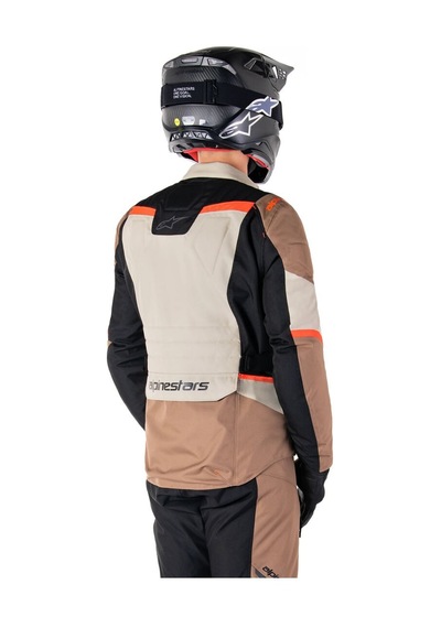 Alpinestars St-1 Wp Korumalı Motosiklet Montu Bej Gri Siyah
