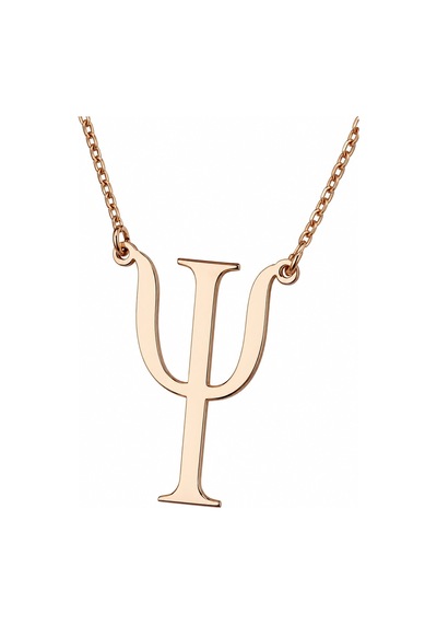 Psikoloji Sembolü Kolye - Rose Rose Gold