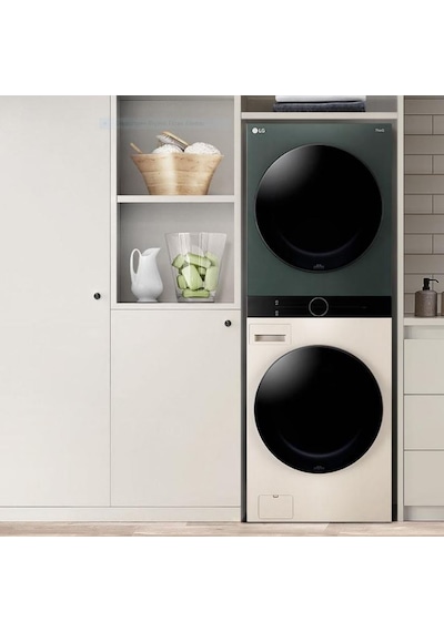 LG W4W8BVKK2HM Washtower 12 KG Yıkama 10 KG Kurutma I Ortak Panelli Çamaşır Ve Kurutma Makinesi