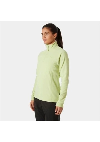 Helly Hansen Slope Fleece Kadın Yarım Fermuar Polar Yeşil Hh..15001.hha.498 001