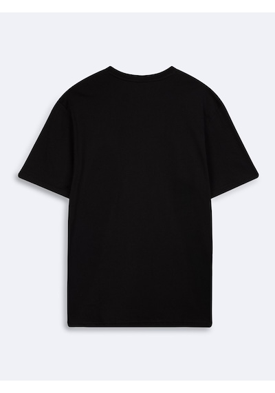 Basic Regular Siyah T-shırt Siyah