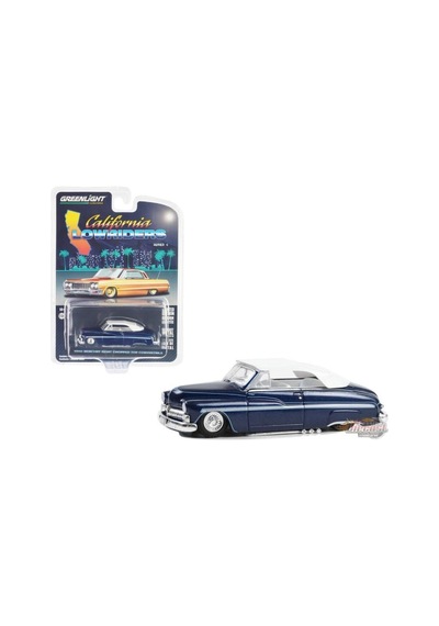 1950 Mercury Fight Chopped Top Convertible 1/64 Model Araba