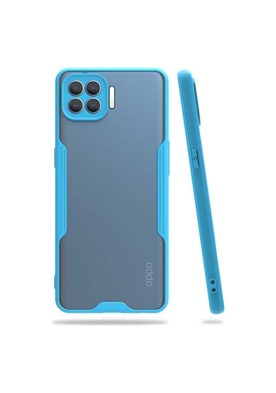 Nettech Oppo Reno 4 Lite Uyumlu Platin Seri Arka Koruma Kılıf