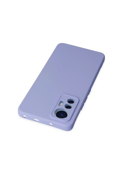 Ilkeshop Newface Xiaomi Mi 12 Lite Kılıf Nano İçi Kadife Silikon - Lila
