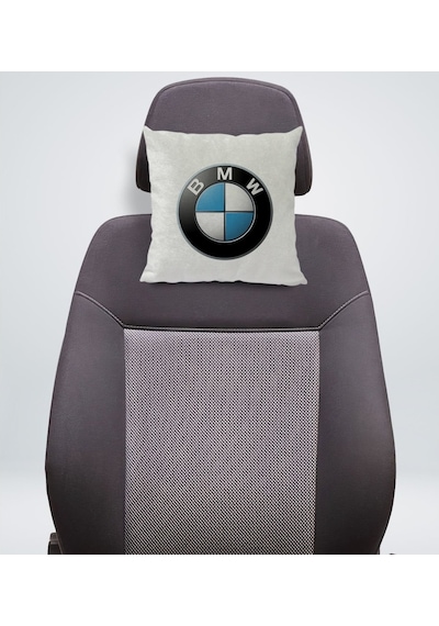 Bk Gift Bmw Tasarımlı Kare Araç Koltuk Yastığı-1
