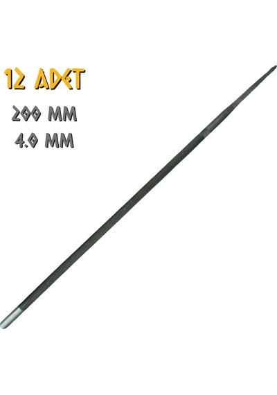 Sgs Motorlu Testere Zincir Bileme Eğesi 4.0 X 200 Mm. - 12 Adet