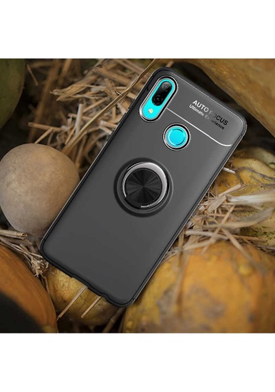 Huawei Y6 2019 Kılıf Zore Ravel Silikon Kapak Kırmızı