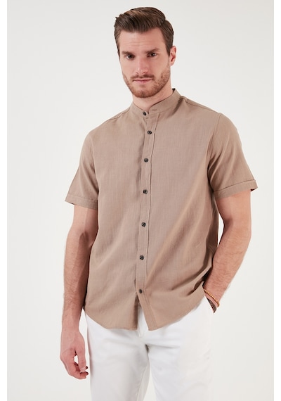 Buratti Erkek Gömlek Cf21s113899 Toprak Toprak