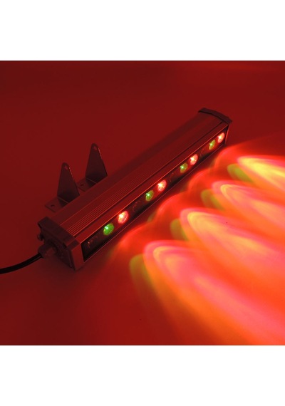 Rgb Led Aydınlatma Wall Washer Duvar Boyama 35 Cm 12w Kumandalı