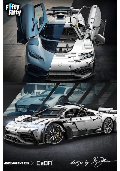 Cada Mercedes Amg One -c61503w 3295 Parça Profesyonel Oyuncak Yapım Seti