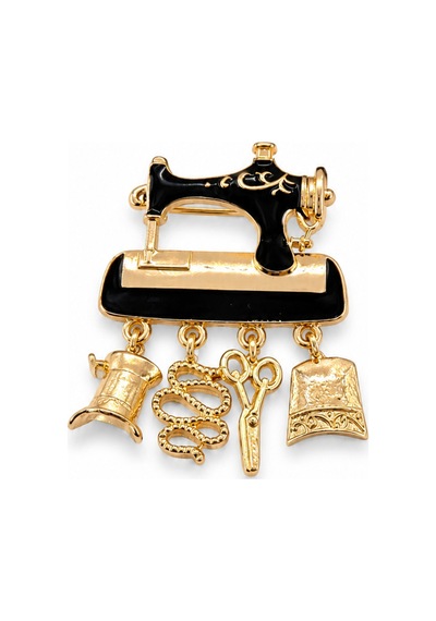 Vintage Dikiş Makinesi Tasarımlı Gold Broş Terzi Temalı Yaka İğnesi Sallantılı Dekoratif Rozet Ceket, Gömlek Ve Çanta Aksesuarı Çok Renkli Vintage Dikiş Makinesi Tasarımlı Gold Broş Terzi Temalı Yaka İğnesi Sallantılı Dekoratif Rozet Ceket, Gömlek Ve Çanta Aksesuarı Çok Renkli