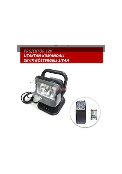 Projektör Seyir Göstergeli 12v Siyah