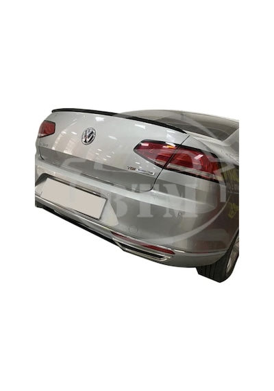 Volkswagen Passat B8 Piano Black Arka Spoiler Bagaj Üstü Spoiler Parlak Siyah
