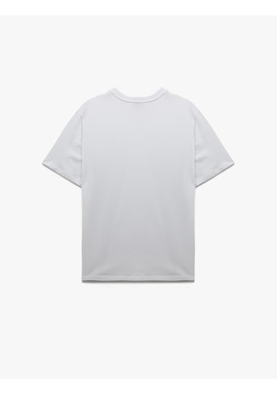 Koton Kısa Kollu Bisiklet Yaka Regular Fit Pamuklu Atatürk Baskılı Tişört Beyaz 5sam10473hk Beyaz Koton Kısa Kollu Bisiklet Yaka Regular Fit Pamuklu Atatürk Baskılı Tişört Beyaz 5sam10473hk Beyaz
