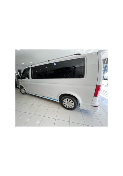 Volkswagen Transporter T6 2016-2023 Uyumlu Boyasız Plastik Uzun Şase Marşpiyel - 565759098