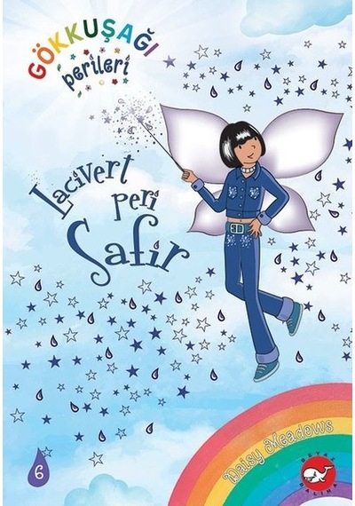 Lacivert Peri Safir - Gökkuşağı Perileri 6 - Daisy Meadows - Beyaz Balina Yayınları