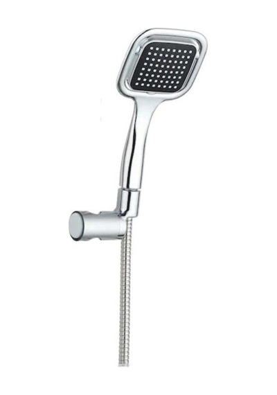 Kare Duş Başlığı Duş Seti Duş Telefonu Duş Başlığı Metal Renkli