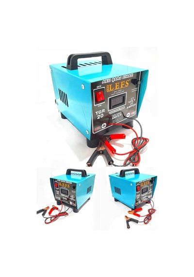 Lefs Dijital Göstergeli 12 Volt 20 A Akü Şarj Cihazı Redresör