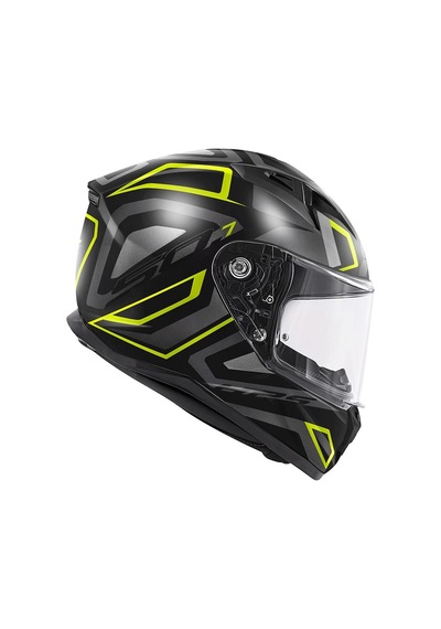 Gıvı 50.7 Proton Mat Tıtanıum-sarı Kask Mat Tıtanıum-sarı