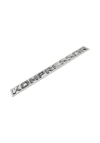 Kompressor Bagaj Yazısı Abs Krom Sticker Lüks