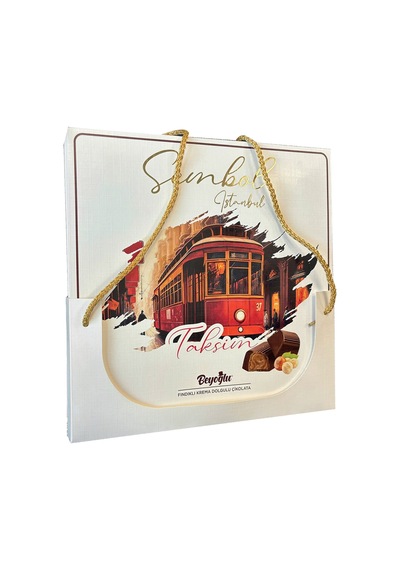 Beyoğlu Sembol Galata Ve Taksim Hediyelik Çikolata 300 Gr 2 Li Karma Paket