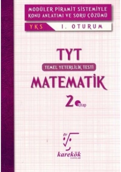 Karekök Yayınları Tyt Matematik 2.Kitap 1.Oturum