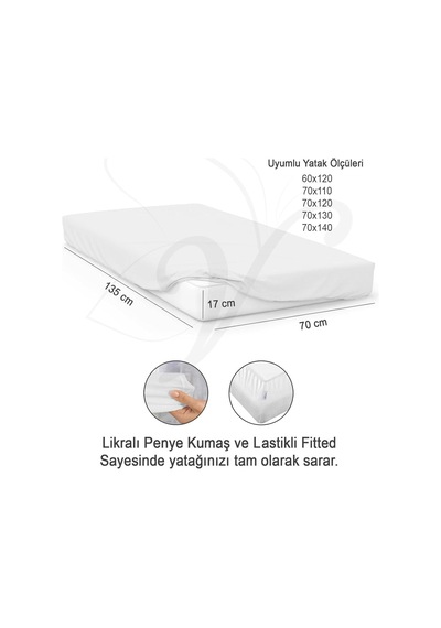 %100 Pamuk Penye, Lastikli Full Kenar Bebek Çarşafı Oeko-tex Sertifikalı, Yumuşak Ve Nefes Alabilir, Organik Pa %100 Pamuk Penye, Lastikli Full Kenar Bebek Çarşafı Oeko-tex Sertifikalı, Yumuşak Ve Nefes Alabilir, Organik Pa
