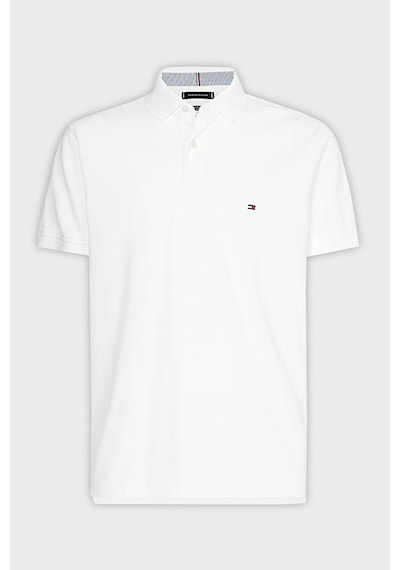 Tommy Hilfiger Erkek Polo Yaka T Shirt Mw0mw17771 Ybr Beyaz Beyaz