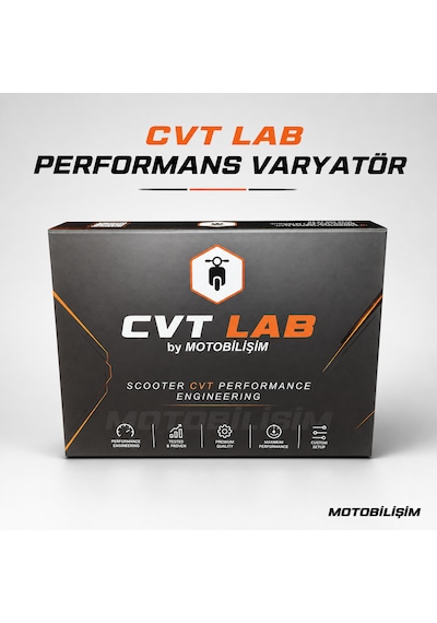 Cvt Lab Arora Max Pro 125 Uyumlu Performans Varyatör Seti Açık Gri