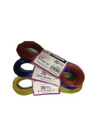 Tesa Tm-417 Pvc Kaplama 20m Çamaşır İpi- 12'li Paket Diğer
