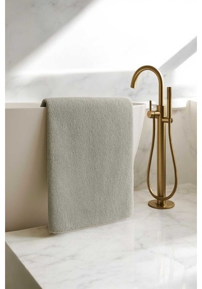 Luxury Hotel 90x150 Cm & 37 100 Pamuk Banyo Havlusu Gramajlı Gri Gri