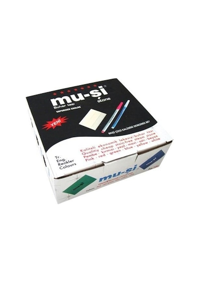 Sabun Çizgi Taşı Sarı 100 Adet Muşi Musı-05 Terzi Çizgi Taşı Kumaş Çizim Terzi Tebeşiri