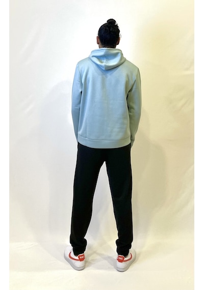 Süperlife Kapşonlu Uzun Kollu Baskılı Dar Kalıp İnce Erkek Sweatshirt Spr 2019k61 Mint