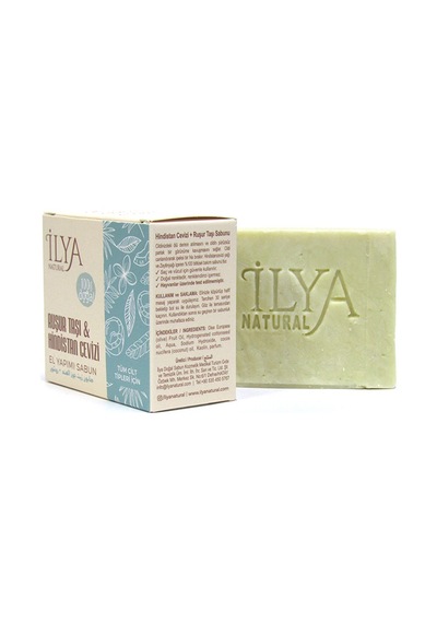 İlya Natural Ruşur Taşı & Hindistan Cevizi Özlü Hatay %100 Doğal El Yapımı Banyo Sabunu 100 G