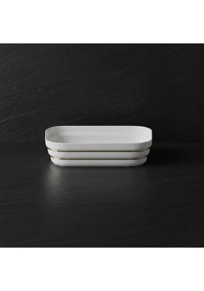 Ey-4840a Parlak Beyaz & Altın Tezgah Üstü Lavabo Altın - Beyaz