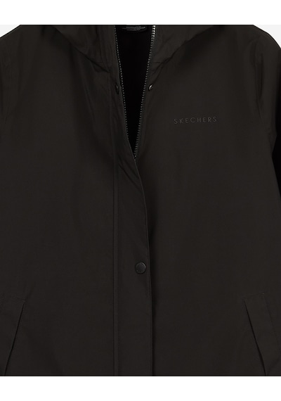 Skechers W Raincoat Jacket Kadın Siyah S2620097-3817