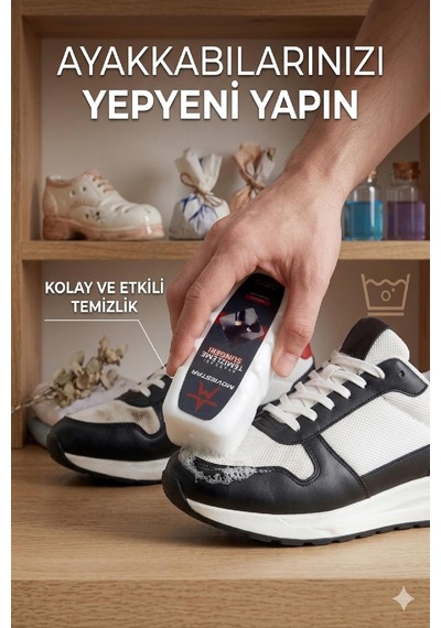 Qramed Moviestar Orthopedix Ayakkabı Temizleme Süngeri 75ml Çok Renkli