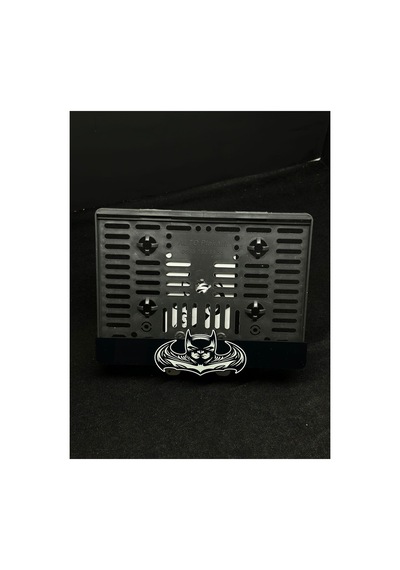 Uyumlu Motor Plakalık Batman Lazer Kesim Pleksi - 639137453
