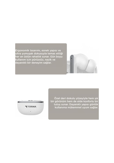 Torima TB11 Bluetooth 5.4 Kulak İçi Kulaklık
