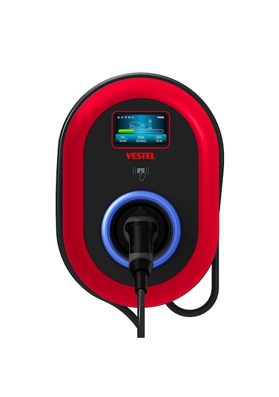 Vestel EVC04 Smart 22KW Kablolu Elektrikli Araç Şarj İstasyonu