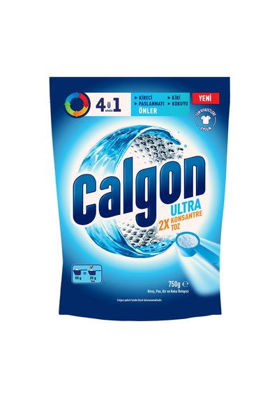 5 Adet Calgon Ultra Konsantre Çamaşır Makinesi Kireç Önleyici 750 G 5'li Set