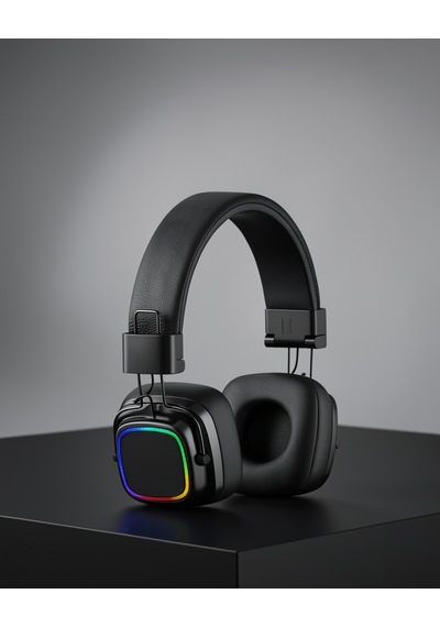Kablosuz Kulaklık Bluetooth 5.3 Rainbow Işıklı Uuczzzxy30sodo