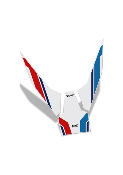 GP Kompozit BMW M 1000 XR 2024 Uyumlu Tank Pad Beyaz