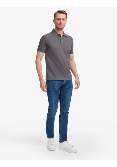 Pierre Cardin Erkek Koyu Gri Tişört Basic 50321128-vr080