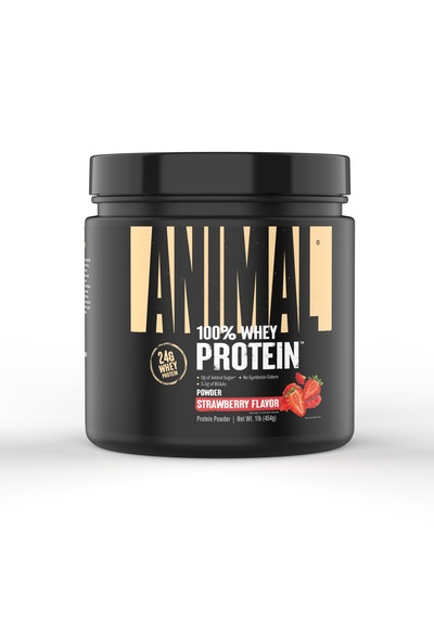 Universal Animal Whey Protein Çilek Aromalı 454 Gr Çilek
